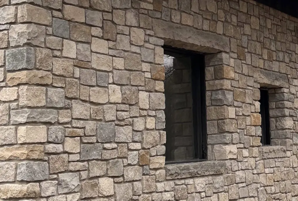 Parement moellon en pierre du périgord montagnac gris