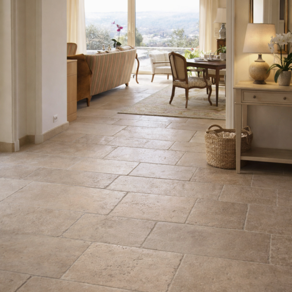 Dallage Pierre Naturelle Roche d'Or Dordogne Antique pour sol intérieur & extérieur épaisseur 2 cm