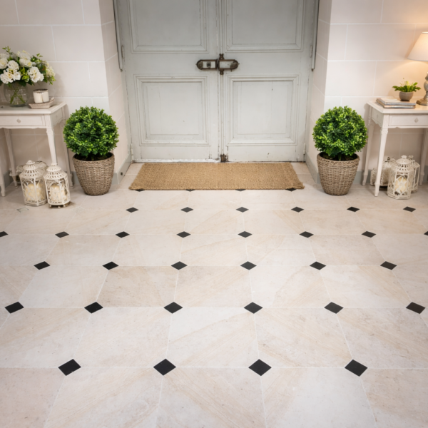 dallage à cabochon pierre de dordogne montagnac crème – prix au m²