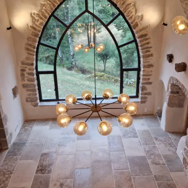 Dallage ancien pierre de Dordogne en MONTAGNAC B2 Vieilli et patiné à la main