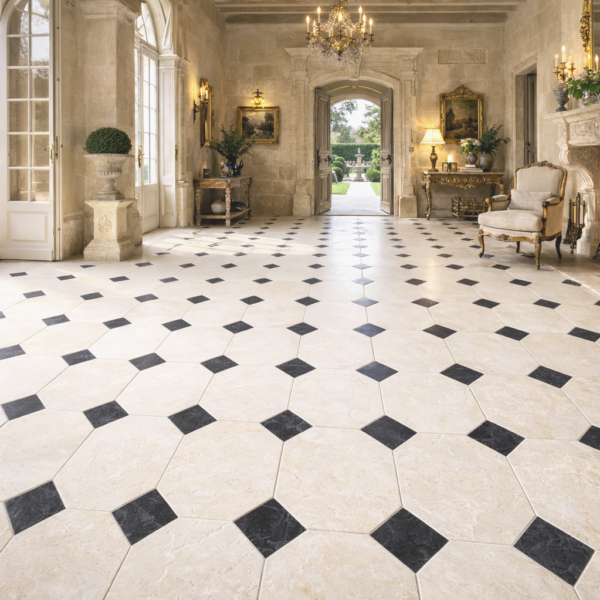 dalle octogone du périgord 33x33 cm – prix au m²