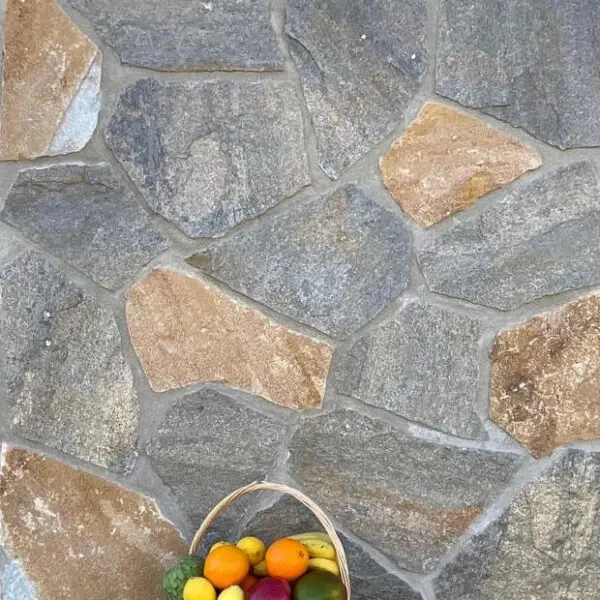 pierre de parement bronze rustique – mur et façade – prix au m²