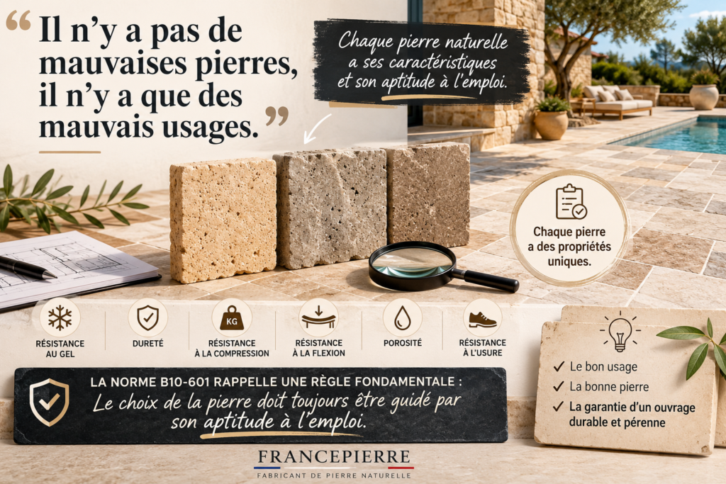 Il n’y a pas de mauvaises pierres, seulement de mauvais usages