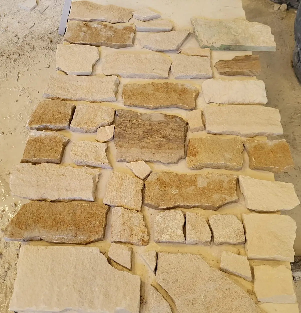 parement montagnac opus antique – pierre sèche du périgord (prix au m²)
