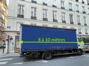 livraison de pierre rue de Bourgogne a Paris